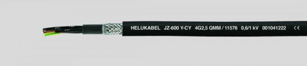 Flexible Cable(Black), OZ-600-Y-CY-2CX1mm², 11516, Helukabel