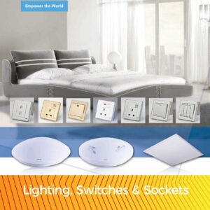 Lighting, Switches and Sockets